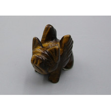 Pig Flying 1.5 Inch Figurine - Tiger Eye