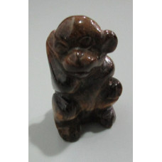 Monkey 2.25 Inch Figurine - Tiger Eye