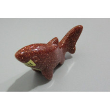 Shark 1.5 Inch Figurine - Goldstone