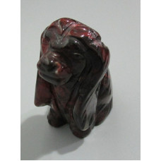 Dog (Cocker Spaniel) 1.5 Inch Figurine - Mahogany Obsidian