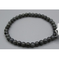 5 - 6 mm Gemstone Round Bead Bracelet - Labradorite (10 pcs pack)