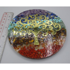 Chakra Chips Plate  (5” OD) 