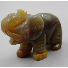 Elephant Classic 2.25 Inch Figurine - Agate