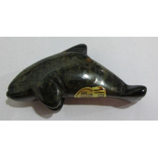 Whale (Orca) 1.5 Inch Figurine  - Kambaba Jasper