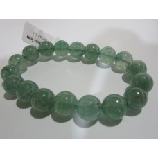 8-10 mm Gemstone Round Bead Bracelet - Lepidochrocite Green