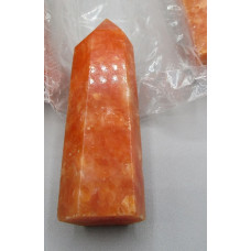 Gemstone Points Pack - Orange Aventurine - 5 pcs Packs about 2.75 inch