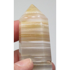 Gemstone Points Pack - Banded Agate - 5 pcs Packs about 2.25 - 2.5 inch