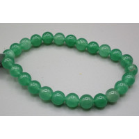 8 mm Gemstone Round Bead Bracelet - 10 pcs pack - Aventurine