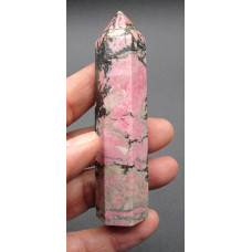 Gemstone Points Pack - Rhodonite - 5 pcs Packs about 2.75 inch