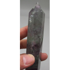 Gemstone Points Pack - Fluorite (Purple) - 5 pcs Pack (4 - 5 Inch H)