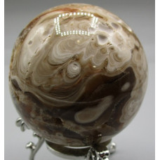 Gemstone Sphere - Brown Aragonite - Style 2 (About 3 inch)