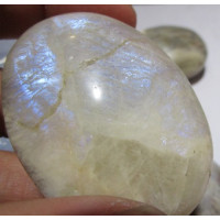 Oval Shape Flat Stone - Moonlight - 5 or 6 pcs pack (Price with $96 / kg)