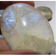 Oval Shape Flat Stone - Moonlight - 5 or 6 pcs pack (Price with $96 / kg)