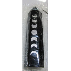 Gemstone Points Pack - Black Obsidian with Moon - 5 pcs Packs (about 3.5 inch)