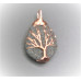 GP Teardrop style Volcanic Rock pendant - Assorted color available