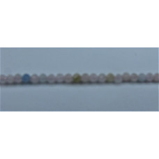 16 Inch 2 mm Gemstone Faceted Bead Strands - Morganite