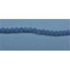 16 Inch 2 mm Gemstone Faceted Bead Strands - Blue Lace Agate