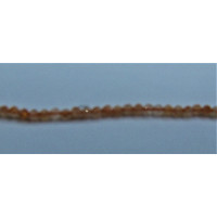 16 Inch 2 mm Gemstone Faceted Bead Strands - Golden Sunstone