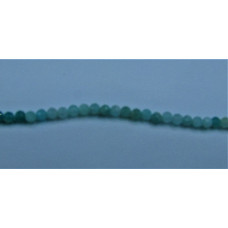 16 Inch 2 mm Gemstone Faceted Bead Strands - Amazonite