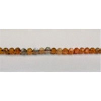 16 Inch 4 mm Gemstone Faceted Bead Strands - Moonstone Mixed