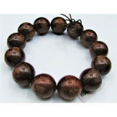 18 mm Pterocarpus Santalinus Bracelet