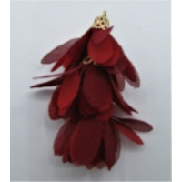 4.5 cm 3 layers Tassel Pack (10 pcs) - Red