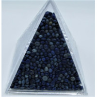 Pyramid Mineral Collection - Chips in (5 x 5 cm) Pyramid container - Lapis