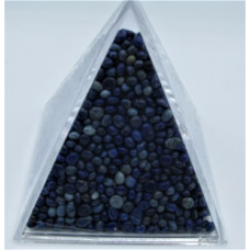 Pyramid Mineral Collection - Chips in (5 x 5 cm) Pyramid container - Lapis