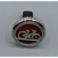 Cage Car Diffuser (30mm) with Bicycle  - Stainless Steel/Base Medal - Assorted color