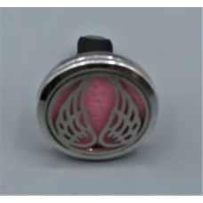 Cage Car Diffuser (30mm) with Angel Wings  - Stainless Steel/Base Medal - Assorted color