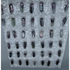 Gemstone Points Pack - Fluorite - 35 pcs Pack - 1.5x3.8 cm (0.55 x 1.48 inch)