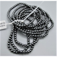 4 mm Hematite Bracelet - 10 pcs Pack