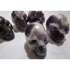 Skull 1.5 Inch Figurine - Amethyst