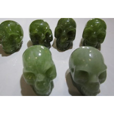 Skull 1.5 Inch Figurine - Serpentine