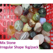 Irregular Shape Tumbled Stone - Mix Stone - Type 2 - 1 kg pack 