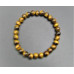 6 mm Gemstone Round Bead Bracelet - 10 pcs pack - Black Agate