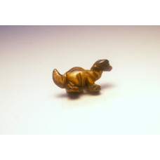 Dinosaur (Diplodocus) 1 Inch Figurine - Tiger Eye