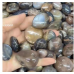 Irregular Shape Tumbled stone - Elestial Quartz (Black) - 0.5 kg pack 