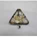 GP Triangle - Small Bronze Triangle shape Tree of Life Gemstone Pendant- (30 mm) assorted stones available!