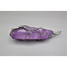 Gemstone Quartz Chunk on a Bale -(Silver Plated Wire) 3 Color Available!