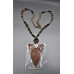 Fashion Crystal Necklace with Tassel (18 inch w 3 inch extension) - several color available