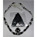 Fashion Crystal Necklace with Tassel (18 inch w 3 inch extension) - several color available