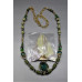 Fashion Crystal Necklace with Tassel (18 inch w 3 inch extension) - several color available