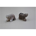 Bear Walking 1 Inch Figurine - Agate