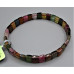 Gemstone Stretch Bracelet - Dome Rectangle Style (5x8 mm) - Tourmaline