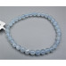 6-8 mm Gemstone Round Bead Bracelet - 10 pcs pack - Aquamarine