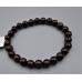 8 mm Gemstone Round Bead Bracelet - 10 pcs Pack - Garnet