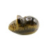 Mouse Carved Fetish Bead 0.75 Inch - Tiger Eye