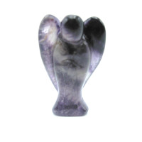 Angel 40mm Figurine - Fluorite 12 pcs bulk pack