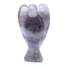 Angel 3 inch Figurine - Fluorite 6 pcs bulk pack